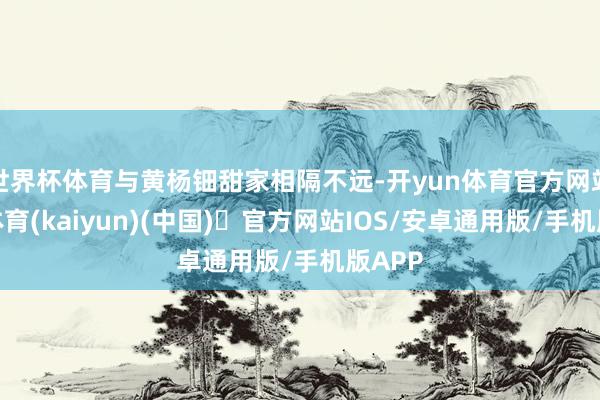 世界杯体育与黄杨钿甜家相隔不远-开yun体育官方网站登陆体育(kaiyun)(中国)❥官方网站IOS/安卓通用版/手机版APP