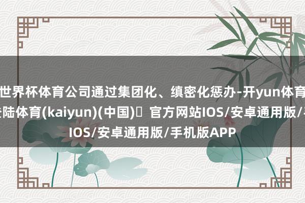 世界杯体育公司通过集团化、缜密化惩办-开yun体育官方网站登陆体育(kaiyun)(中国)❥官方网站IOS/安卓通用版/手机版APP