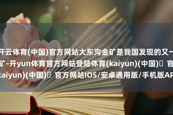 开云体育(中国)官方网站大东沟金矿是我国发现的又一超大型下品位露天金矿-开yun体育官方网站登陆体育(kaiyun)(中国)❥官方网站IOS/安卓通用版/手机版APP